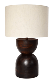 Wooden Base Table Lamp