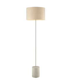 64'' High 1-Light Urban Nickel Finished Table Lamp