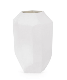 Modern White Glass Vase