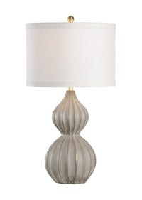 Grey Table Lamp - Hamptons Furniture, Gifts, Modern & Traditional