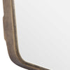 Collection of Unusual Shaped Mirrors with Aged Gold Finished Metal Frames