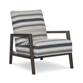 Armchair with Wood Arms - Hamptons Furniture, Gifts, Modern & Traditional