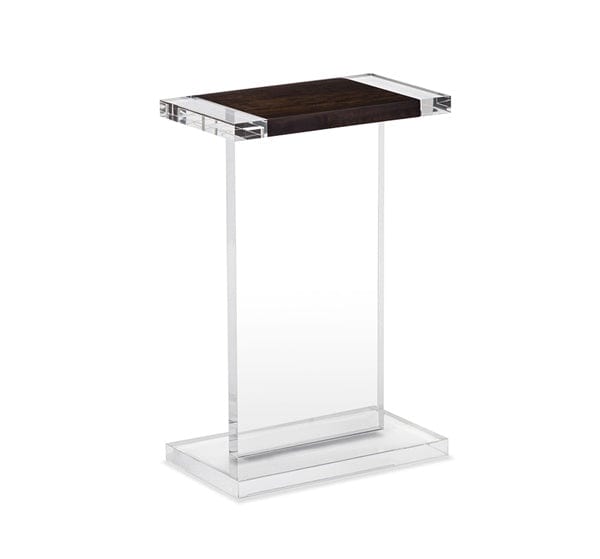 Acrylic & Wood Drink Table - Hamptons Furniture, Gifts, Modern & Traditional