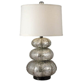 Silver Bubble Table Lamp