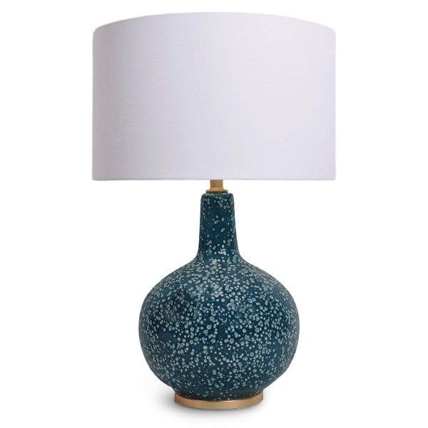 Blue Ceramic Table lamp - Hamptons Furniture, Gifts, Modern & Traditional