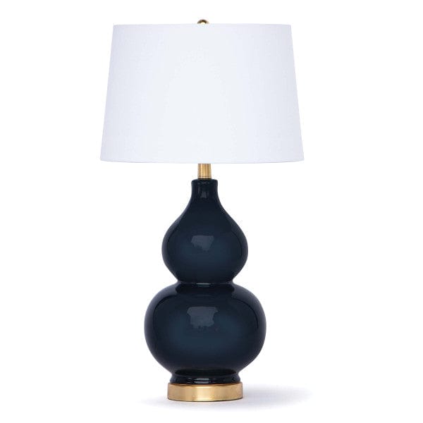 Ceramic Table Lamp with Gold Accents - Hamptons Furniture, Gifts, Modern & Traditional