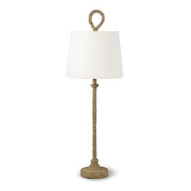 Jute Wrapped Table Lamp
