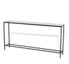 Mirror Top Console with Metal Base - Hamptons Furniture, Gifts, Modern & Traditional