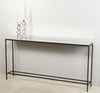 Mirror Top Console with Metal Base - Hamptons Furniture, Gifts, Modern & Traditional