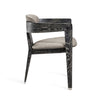 Modern Style Dining Chair in Grey, Natural or Charcoal Finish