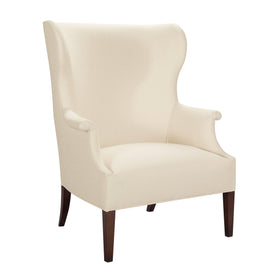 Transitional Wing Chair, with high back - Hamptons Furniture, Gifts, Modern & Traditional