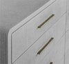 8 Drawer Dresser in Faux Linen - Hamptons Furniture, Gifts, Modern & Traditional