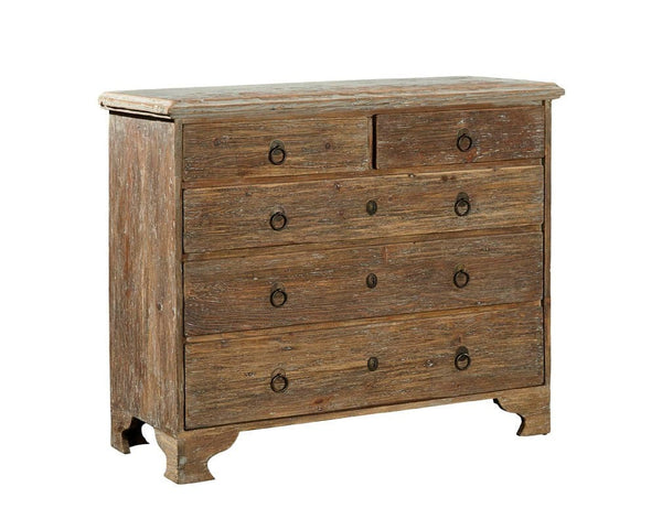 Pine Chest Of Draws with Distressed Finish - Hamptons Furniture, Gifts, Modern & Traditional