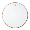 Round Mirror in Brass Or Polished Nickel