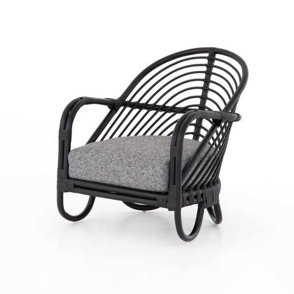 Ebony Rattan Chair