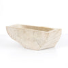 Wood Bowl in Ivory or Ochre