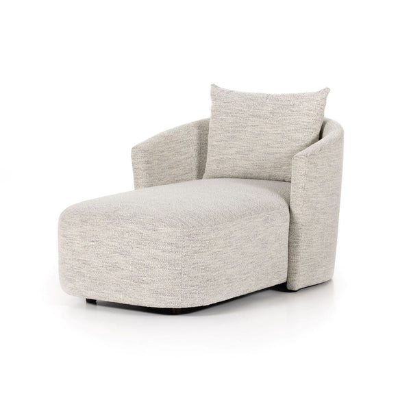Modern Chaise in Performance Fabric