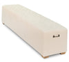 Tufted Linen Bench - Hamptons Furniture, Gifts, Modern & Traditional