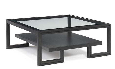 Beveled Glass Cocktail Table - Hamptons Furniture, Gifts, Modern & Traditional