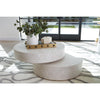 Stunning White Movable Coffee Table