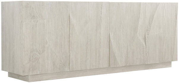 Long Contemporary Sideboard or Credenza in off white