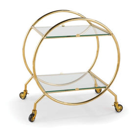 Bar Cart in 2 finishes - Hamptons Furniture, Gifts, Modern & Traditional