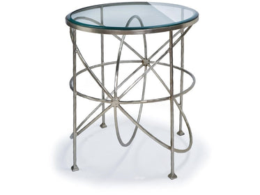 Round Metal Ring Side Table - Hamptons Furniture, Gifts, Modern & Traditional
