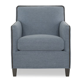Armchair with nail head detail - Hamptons Furniture, Gifts, Modern & Traditional