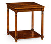 Parquet Walnut Square Side Table - Hamptons Furniture, Gifts, Modern & Traditional