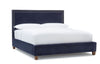 Upholstered Bed with Nail Heads - Hamptons Furniture, Gifts, Modern & Traditional