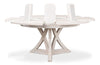 Expanding Whitewash Dining Table 54" - 70" Open, sizes available