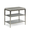 Narrow metal and wood console table - Hamptons Furniture, Gifts, Modern & Traditional