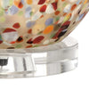 Handblown  Multicolored Spot Uplight Table Lamp