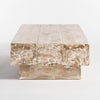 Hardwood Coffee Table in Bleached Finish - Hamptons Furniture, Gifts, Modern & Traditional
