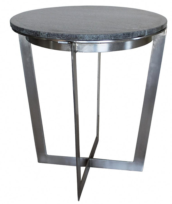 Metal & Marble Side Table - Hamptons Furniture, Gifts, Modern & Traditional