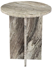 Multi Tone Marble Side Table