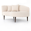 One Arm Chaise in Natural Upholstery - Hamptons Furniture, Gifts, Modern & Traditional