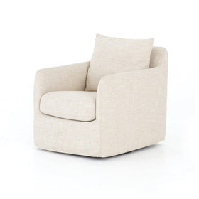 Slipcovered Swivel Chair in Multiple Options