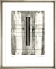 Linear Etchings with Contemporary Silver Frame