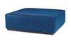 Large Upholstered Club Ottoman, available in any size, fabric & leather