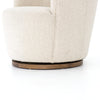 Swivel Chair in natural toned boucle - Hamptons Furniture, Gifts, Modern & Traditional