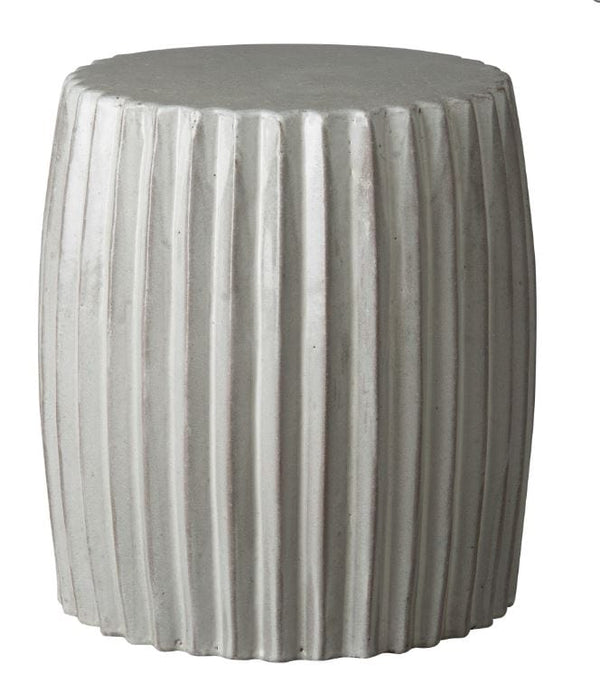 Pleated Garden Stool - Hamptons Furniture, Gifts, Modern & Traditional