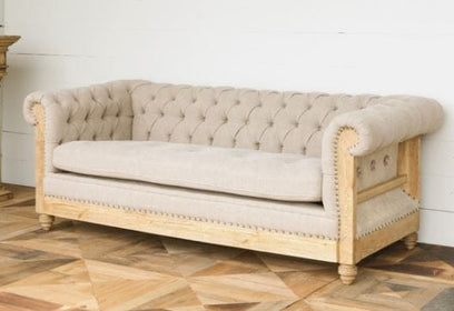 DeConstructed Sofa with Tufting