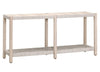 Outdoor Solid Teak Console Table