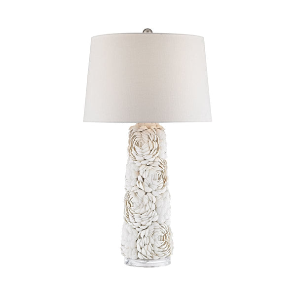 Table Lamp with Hand Applied Shells