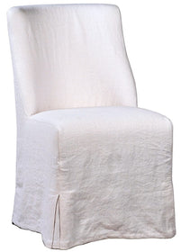 Linen Slipcovered Dining Chair