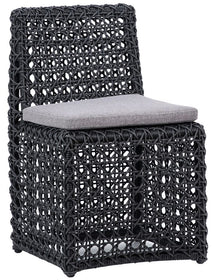 Armless Indoor outdoor dining chair
