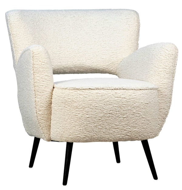 Occasional Chair in Performance Faux Sheepskin