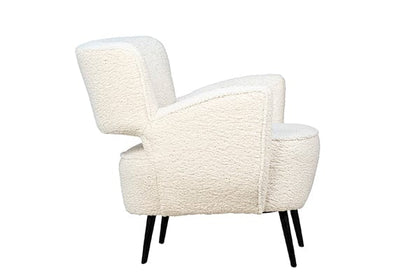 Occasional Chair in Performance Faux Sheepskin