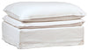 White sectional sofa slip covered in heavy cotton Feather fillings - Hamptons Furniture, Gifts, Modern & Traditional